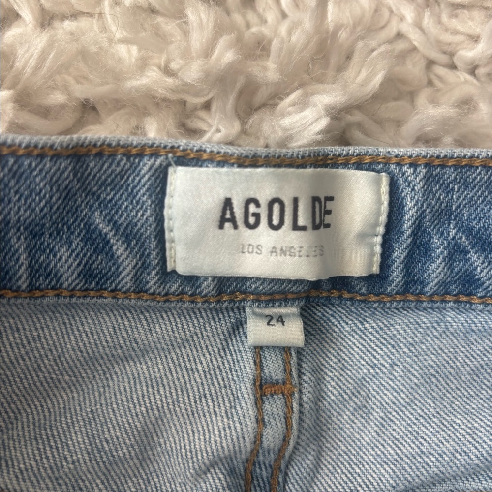 Agolde high rise stovepipe jeans - Picture 3 of 5